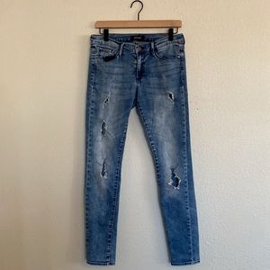 Buffalo David Bitton Jeans size 28 ripped skinny jeans